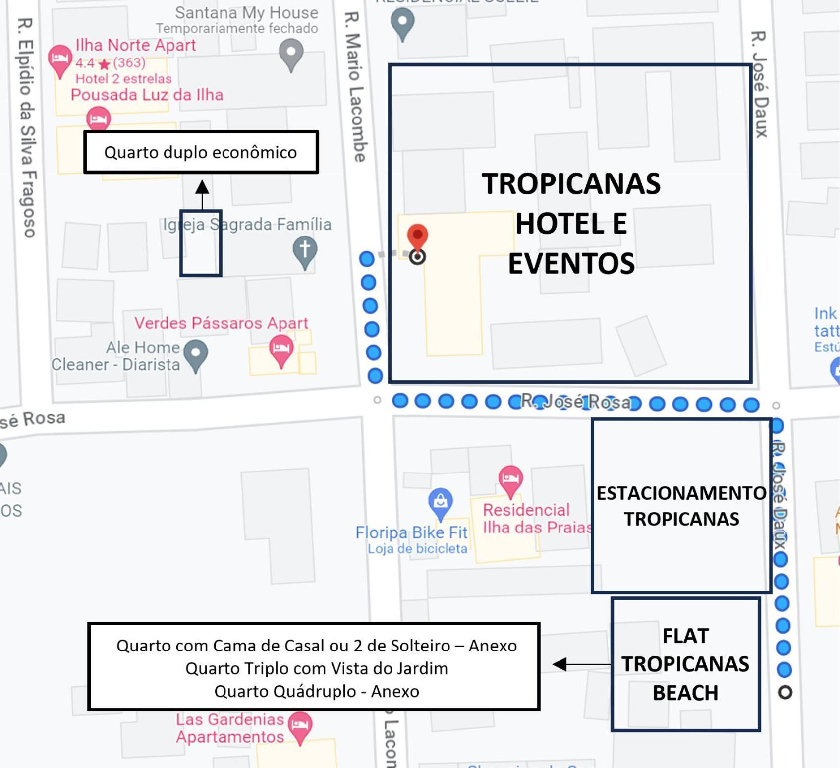 Tropicanas E Eventos Aparthotel Florianopolis